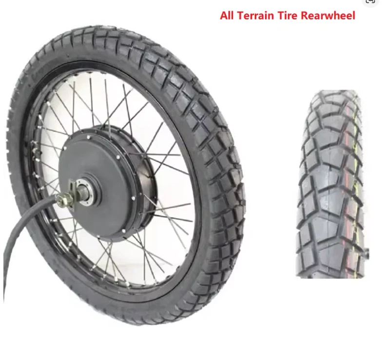 Kits de Conversion de roue arr - 5000W Hub Motor Kit 72V avis et prix