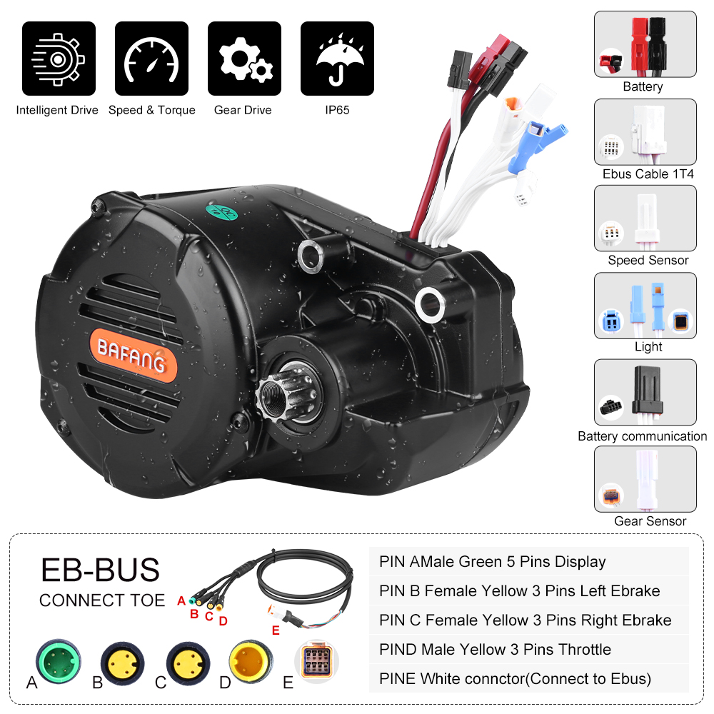 Kit de conversion pour vélo ca - Mid Drive Conversion Kit 1000W avis et prix