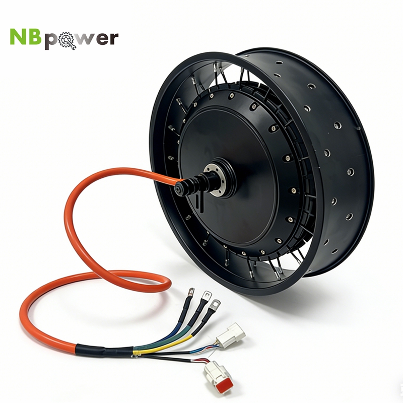 NBpower/QS 273 40H 48-96v nomi - 72V 8000W Brushless Hub Motor avis et prix