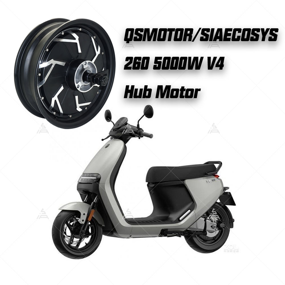 Moteur QSMotor QS260 V4 5000W, - Direct Drive Hub Motor 72V 5000W avis et prix